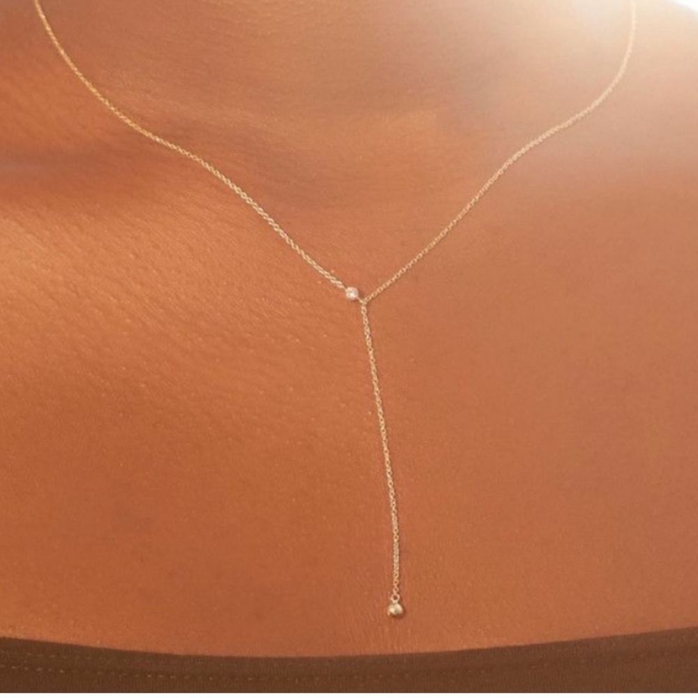 ISO Catbird Diamond Greco Lariat Necklace